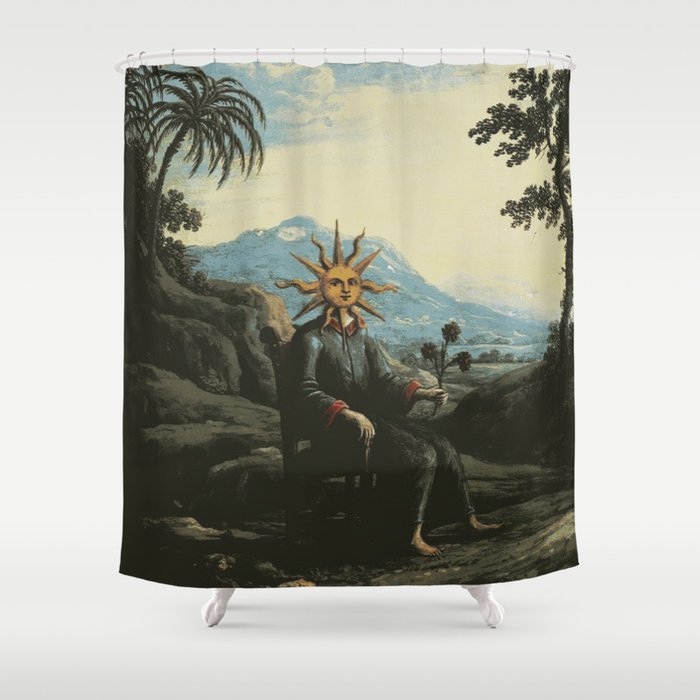 The alchemist who has achieved illumination Shower Curtain Gallery Image 1