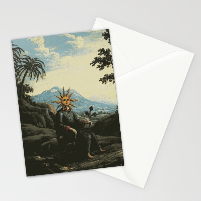The alchemist who has achieved illumination Stationery Card Gallery Image 2
