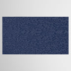Lines (Navy) Tablecloth Gallery Image 2