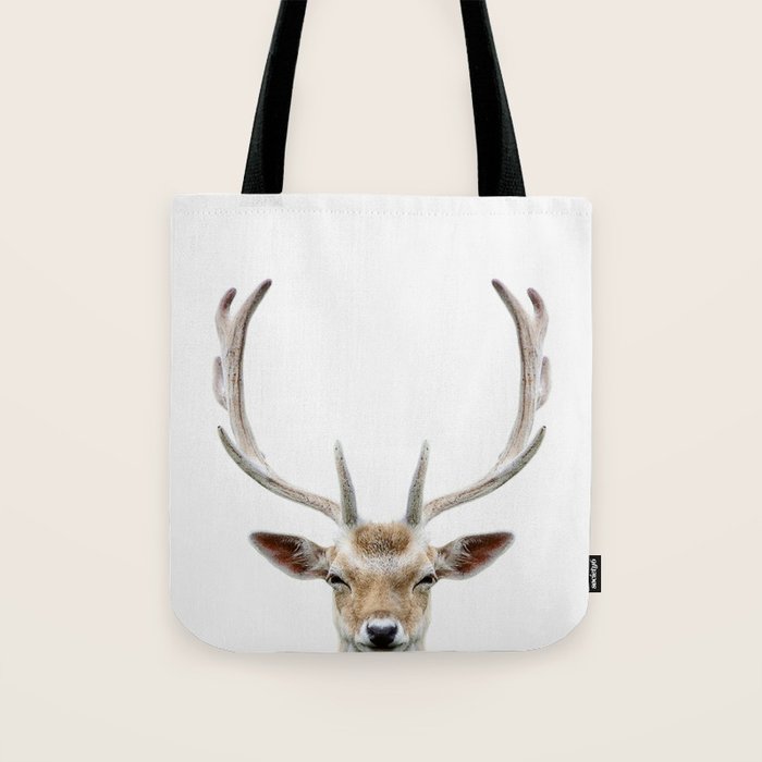 Deer Head Tote Bag Gallery Image 1