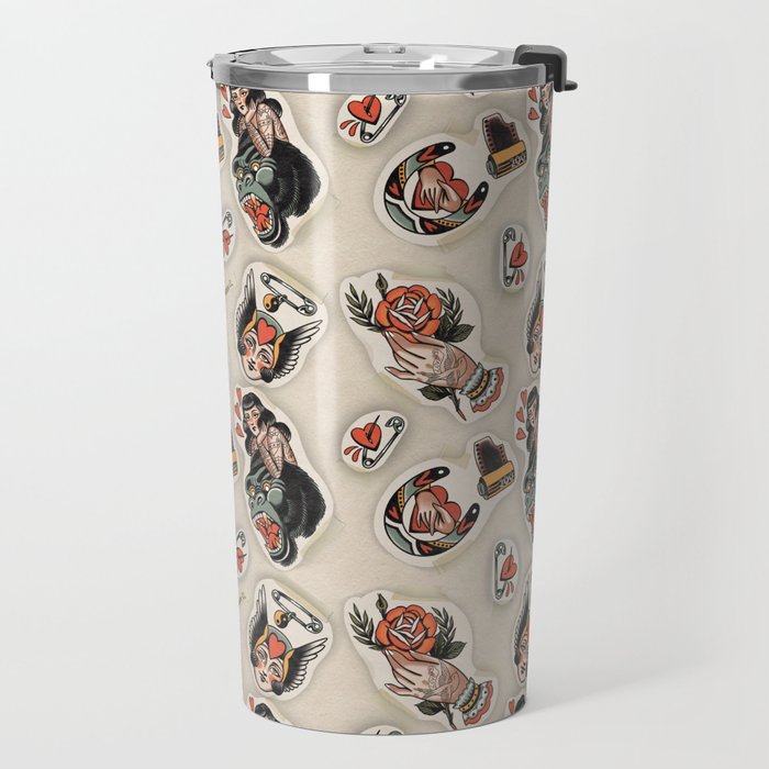 Tattoo flash Travel Mug Gallery Image 2