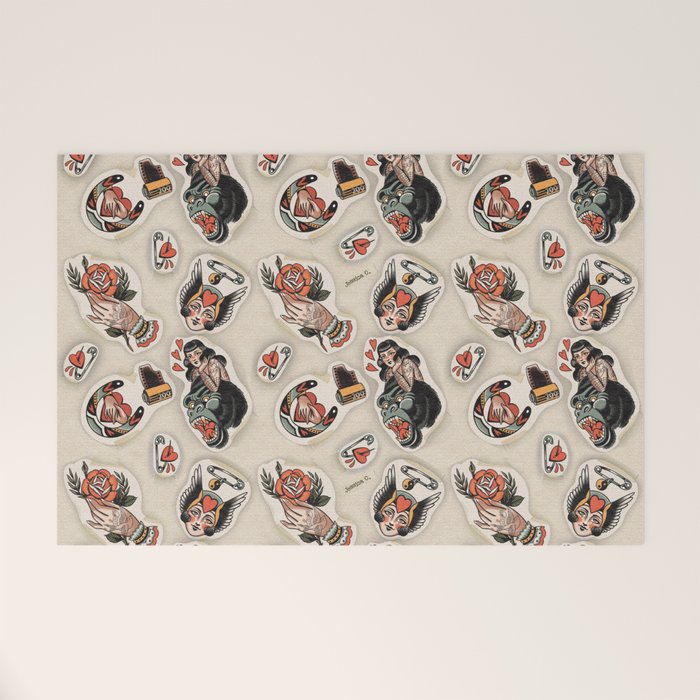 Tattoo flash Welcome Mat Gallery Image 1