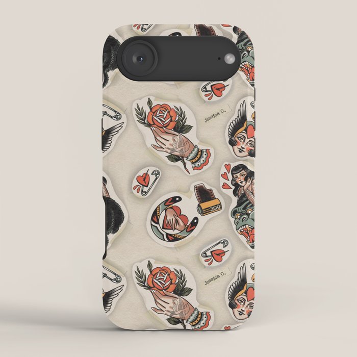 Tattoo flash iPhone Case Gallery Image 2
