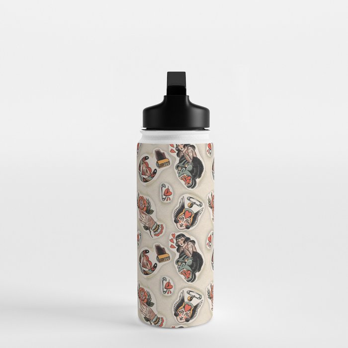 Tattoo flash Water Bottle Gallery Image 3