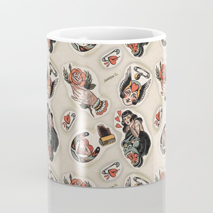 Tattoo flash Coffee Mug Gallery Image 4