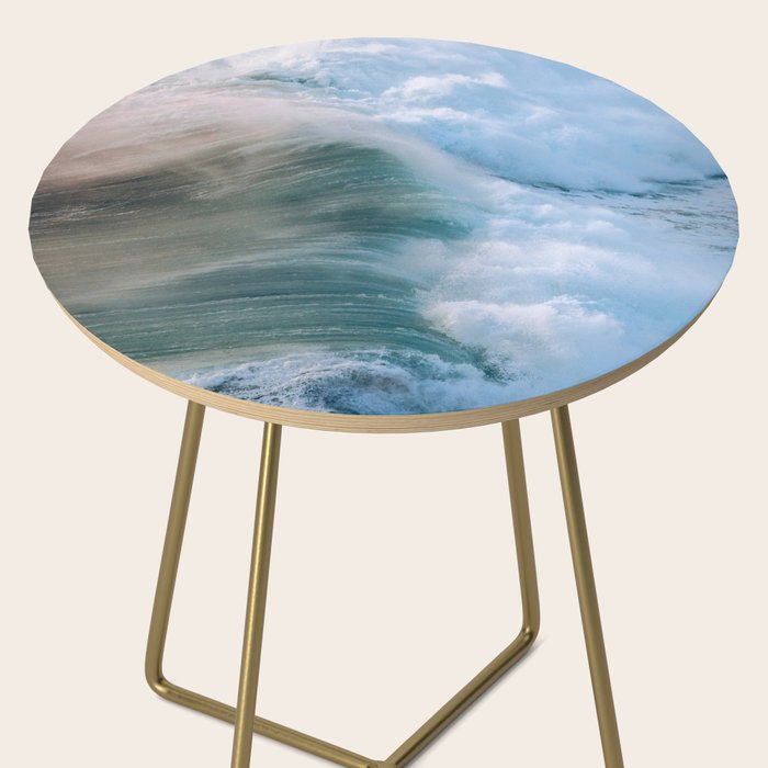 Waves in the Sunset Light Side Table Gallery Image 2