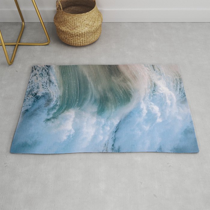 Waves in the Sunset Light Rug Gallery Image 1