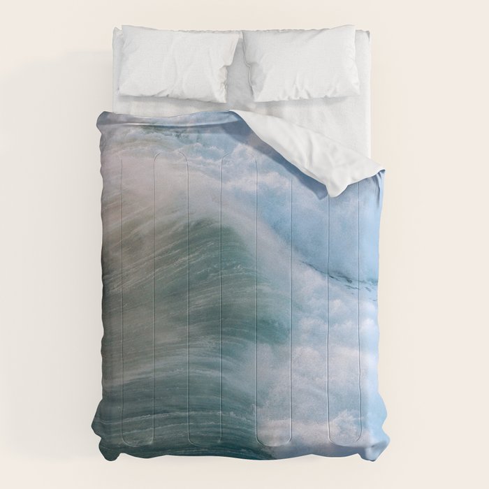 Waves in the Sunset Light Comforter Gallery Image 6