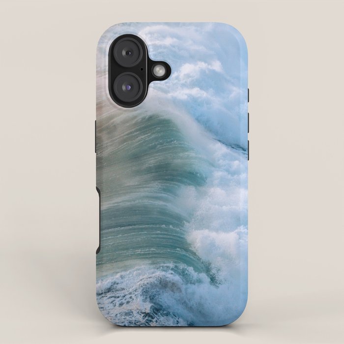 Waves in the Sunset Light iPhone Case Gallery Image 1
