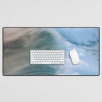 Waves in the Sunset Light Desk Mat Gallery Image 1