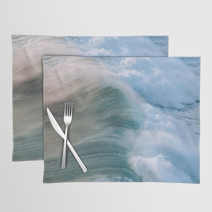 Waves in the Sunset Light Placemat Gallery Image 1