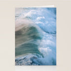 Waves in the Sunset Light Stationery Card Gallery Image 2