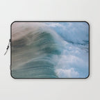Waves in the Sunset Light Laptop Sleeve Gallery Image 1