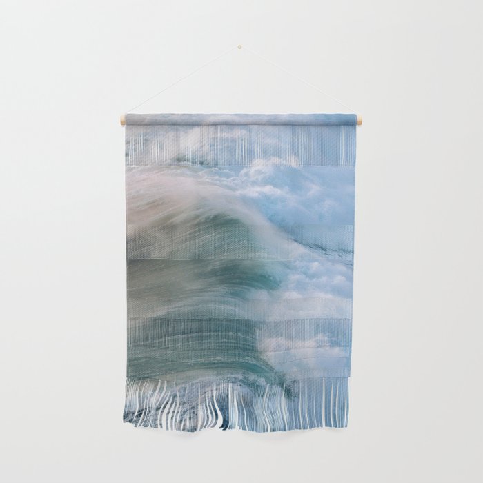 Waves in the Sunset Light Wall Hanging Gallery Image 1