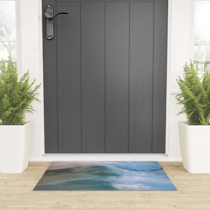 Waves in the Sunset Light Welcome Mat Gallery Image 3