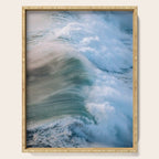 Waves in the Sunset Light Serving Tray Gallery Image 1