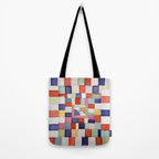 Korean 19th Century Geometric Textile Print Tote Bag Gallery Image 2