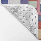 Korean 19th Century Geometric Textile Print Bath Mat Gallery Image 2