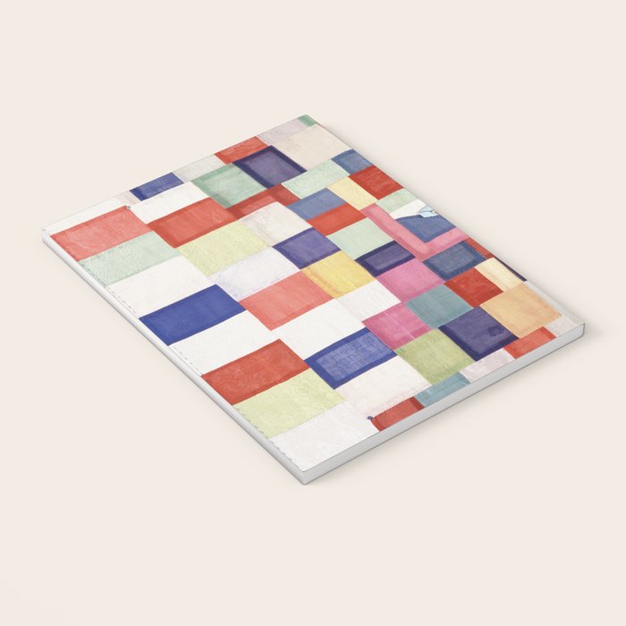 Korean 19th Century Geometric Textile Print Notebook Gallery Image 3