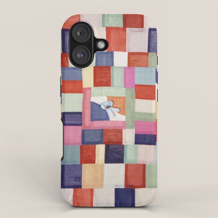 Korean 19th Century Geometric Textile Print iPhone Case Gallery Image 1