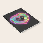 Neon Pride Heart Notebook Gallery Image 2