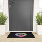 Neon Pride Heart Welcome Mat Gallery Image 3
