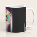Neon Pride Heart Coffee Mug Gallery Image 1