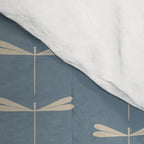 Dragonfly Pattern I Blue Comforter Gallery Image 4