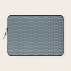 Dragonfly Pattern I Blue Laptop Sleeve Gallery Image 1