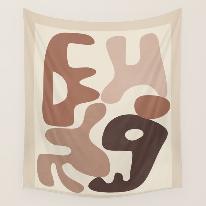 Fluid Whispers VI Wall Tapestry Gallery Image 4