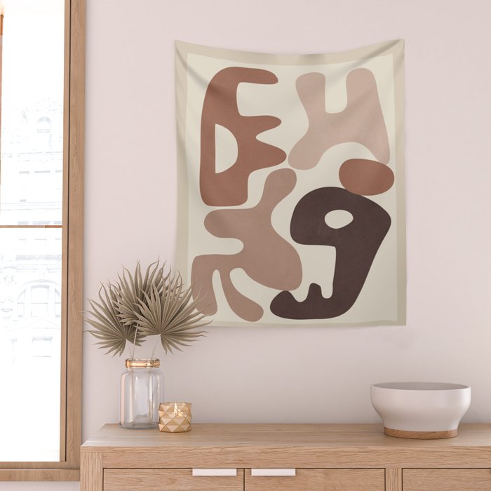 Fluid Whispers VI Wall Tapestry Gallery Image 2