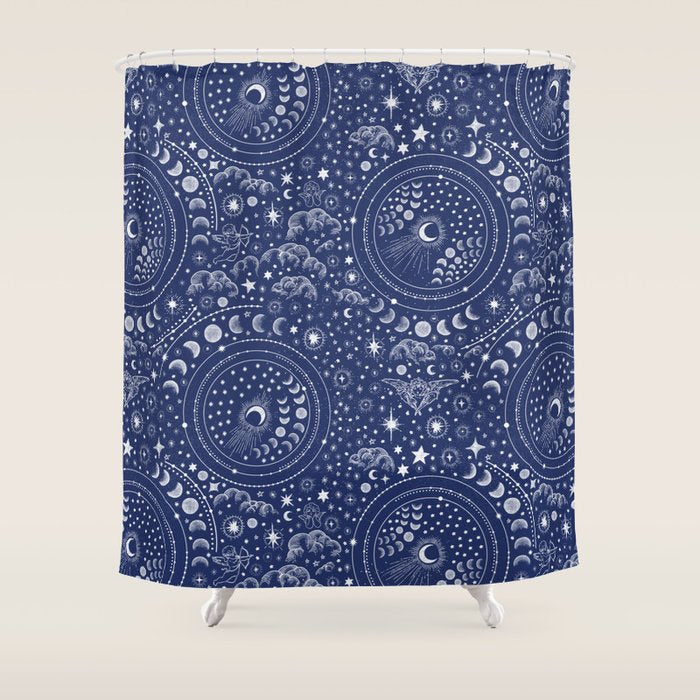 Angels of the starry sky A Shower Curtain Gallery Image 1
