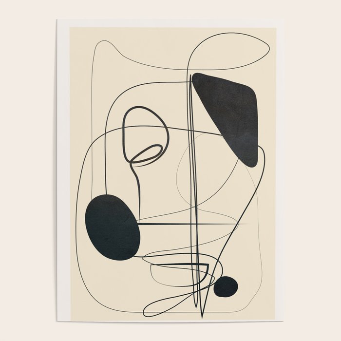 Abstract Line Art VIII Poster Gallery Image 4