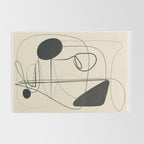 Abstract Line Art VIII Rug Gallery Image 2