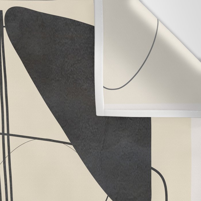 Abstract Line Art VIII Wall Tapestry Gallery Image 3