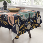William Morris Butterfly - Midnight Garden Tablecloth Gallery Image 3