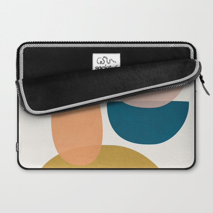 Free Abstract Shapes I Laptop Sleeve Gallery Image 2
