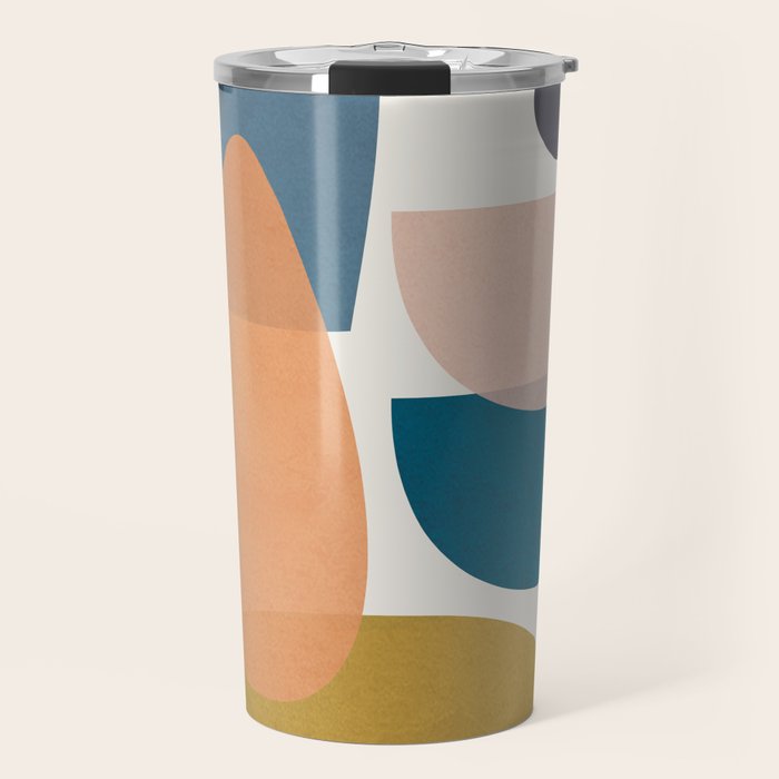 Free Abstract Shapes I Travel Mug Gallery Image 1