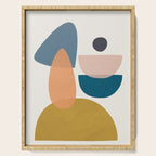 Free Abstract Shapes I Serving Tray Gallery Image 1