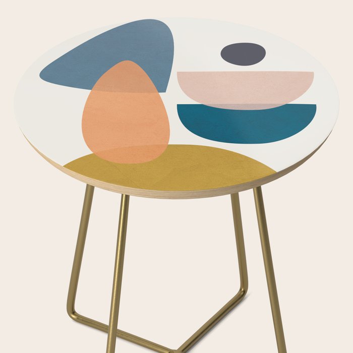 Free Abstract Shapes I Side Table Gallery Image 2