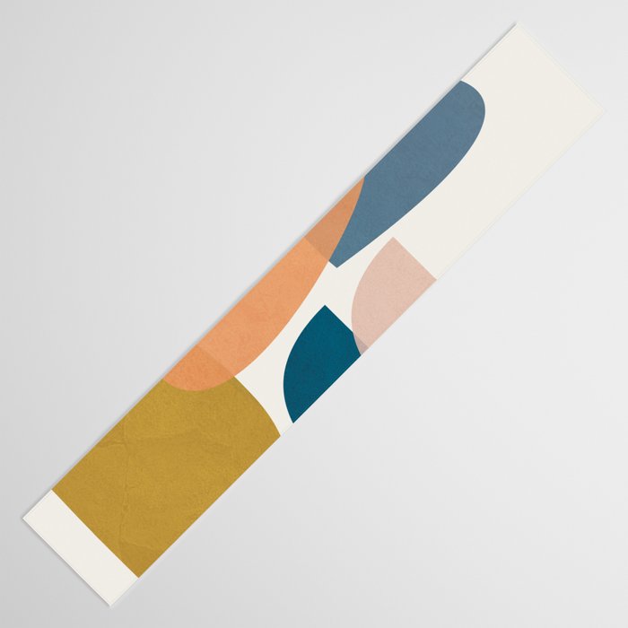 Free Abstract Shapes I Table Runner Gallery Image 3