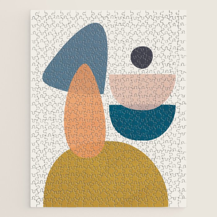 Free Abstract Shapes I Jigsaw Puzzle Gallery Image 1