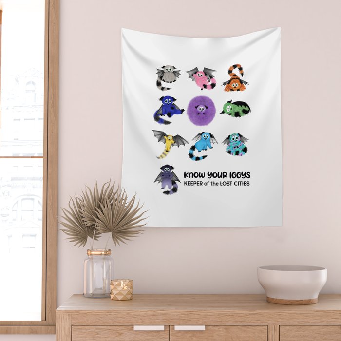 Know Your Iggys Wall Tapestry Gallery Image 2
