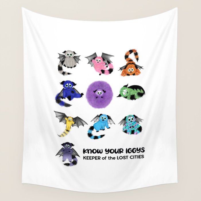 Know Your Iggys Wall Tapestry Gallery Image 4