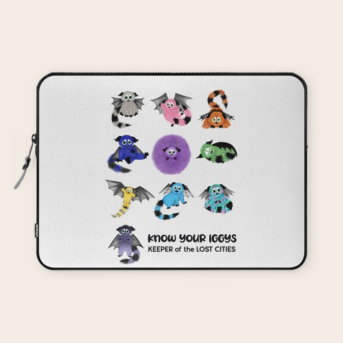 Know Your Iggys Laptop Sleeve Gallery Image 1