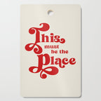This Must Be The Place Cutting Board Gallery Image 1