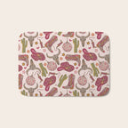 Western Disco Dreams , Cowgirl Pattern Bath Mat Gallery Image 1