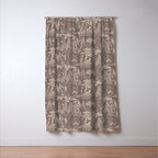 Wild West - Taupe Neutral  Window Curtain Gallery Image 3