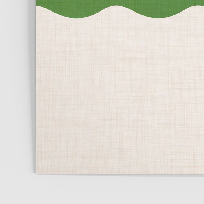 Emerald Waves / Coastal Stripes Series Poster Gallery Image 3