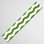 Emerald Waves / Coastal Stripes Series Table Runner Gallery Image 3